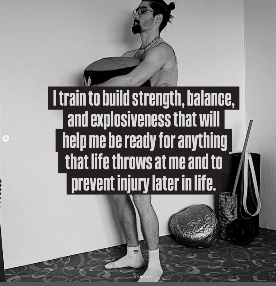 Antonio training for functional strength