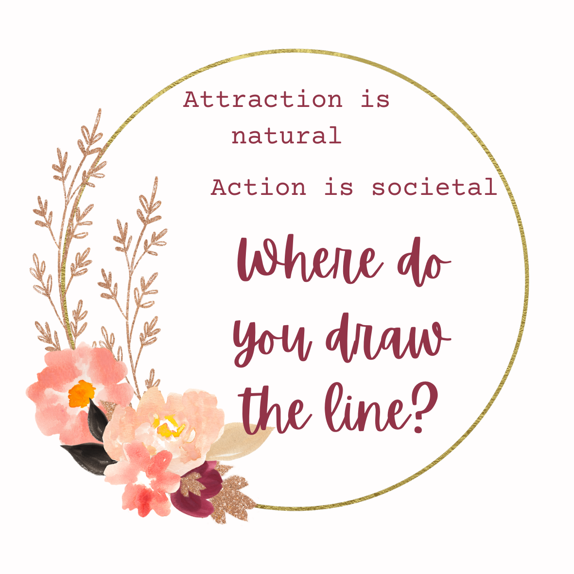 Sticker: Attraction is natural