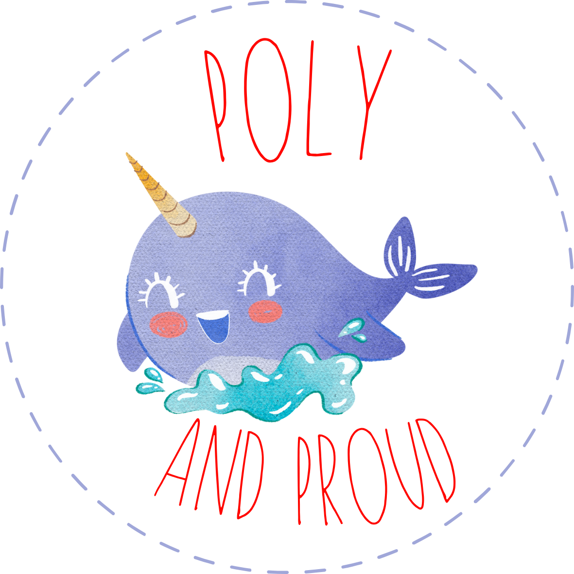 Sticker: Poly & Proud