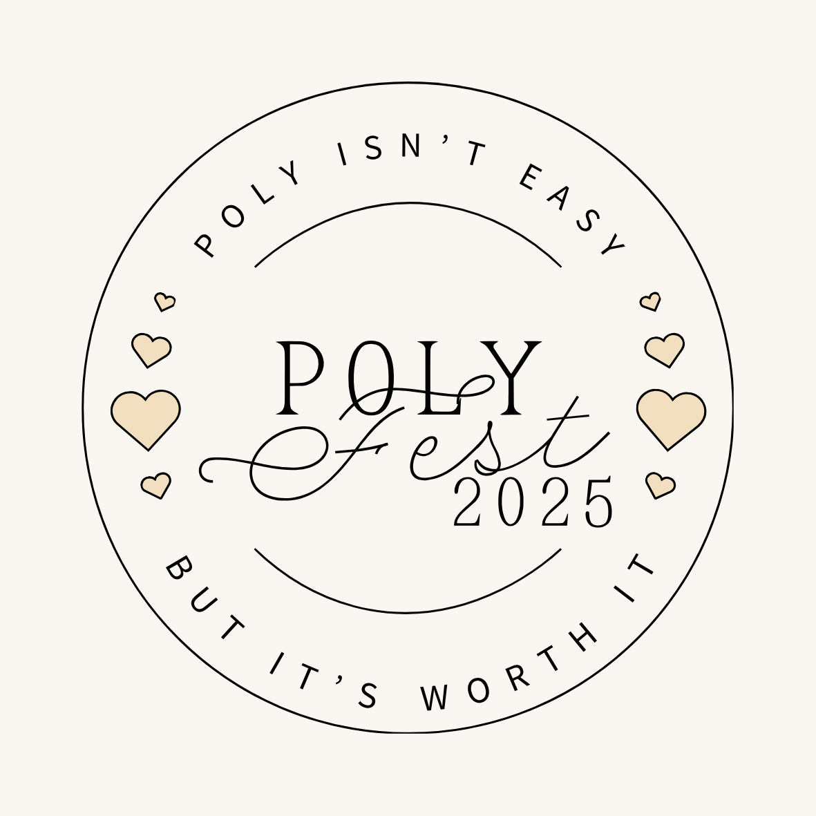 Sticker: Poly isn't easy